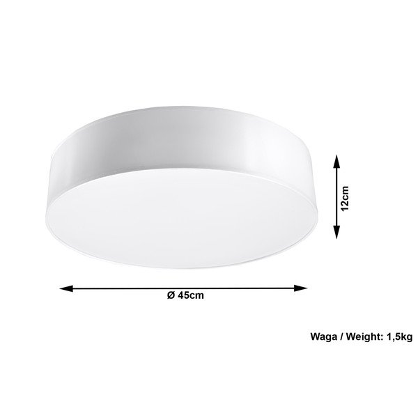 Balta griestu lampa Sollux Atis Ceiling-image-4