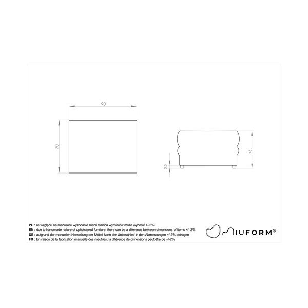 Bēšs kāju soliņš Wilson – Miuform-image-4