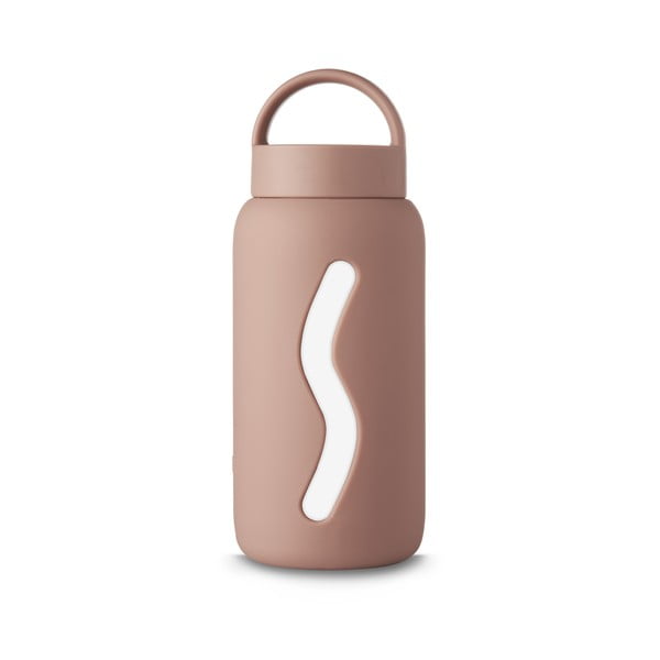 Gaiši brūna pudele ceļojumiem 500 ml Desert Rose – Muuki