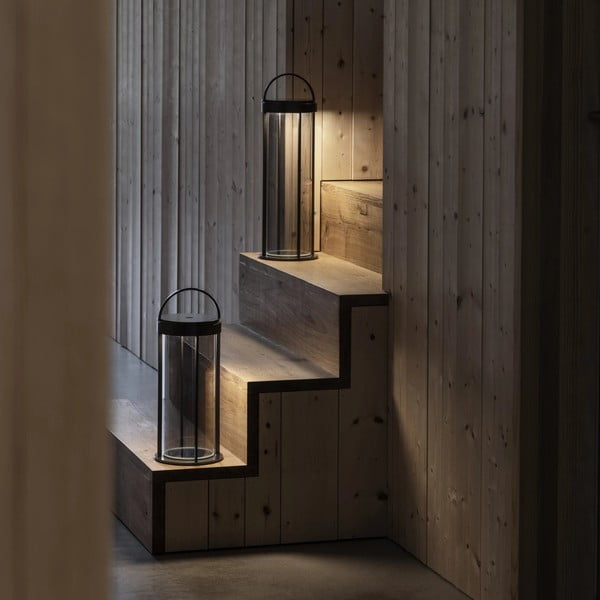 LED pārvietojams āra gaismeklis ar regulējamu spilgtumu un USB ø 17 cm Mituro – Blomus-image-1