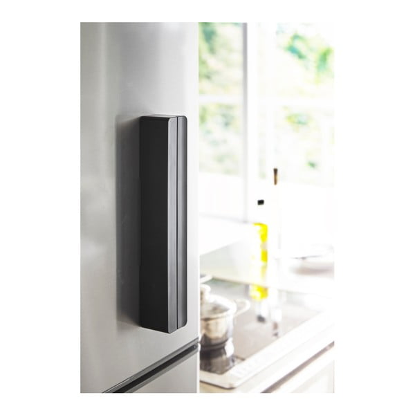 Melns magnētiskais turētājs virtuves folijai YAMAZAKI Tower-image-1