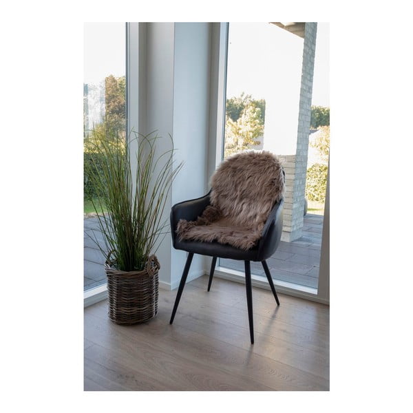 Brūna sintētiska kažokāda 50x85 cm – House Nordic-image-1
