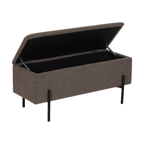 Brūns sols no buklē auduma Watford – House Nordic-image-4