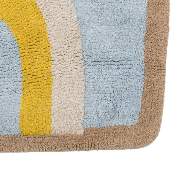 Gaiši zils kokvilnas bērnu paklājs 74x100 cm House – Ixia-image-4