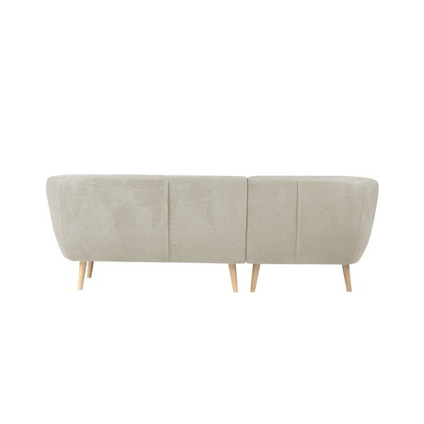 Bēšs trīsvietīgs dīvāns ar kreiso stūri Mazzini Sofas Sardaigne-image-3