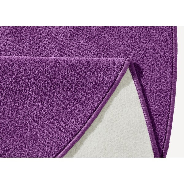 Tumši violets apaļš paklājs ø 133 cm Fancy – Hanse Home-image-3