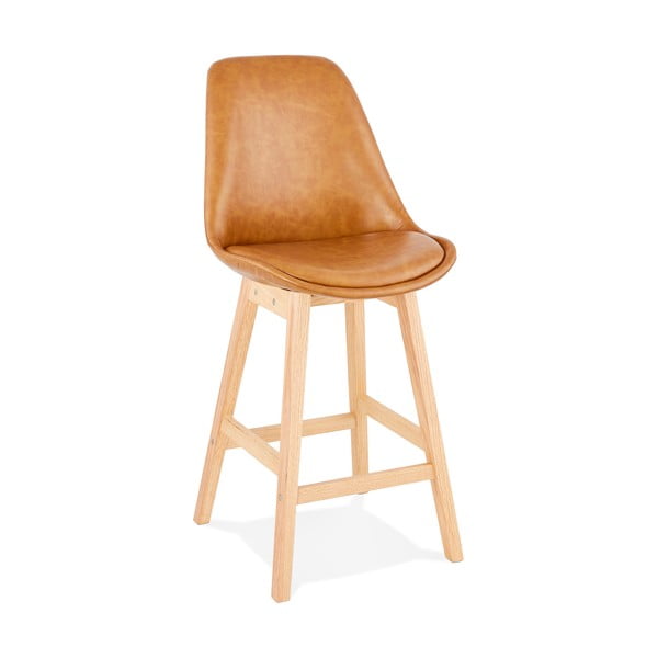 Brūns bāra krēsls Kokoon Janie Mini, sēdekļa augstums 65 cm