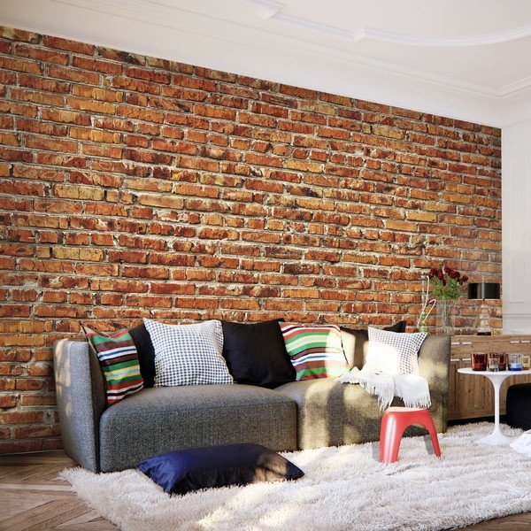 Lielformāta tapetes Artgeist Brick Wall, 400 x 280 cm-image-1