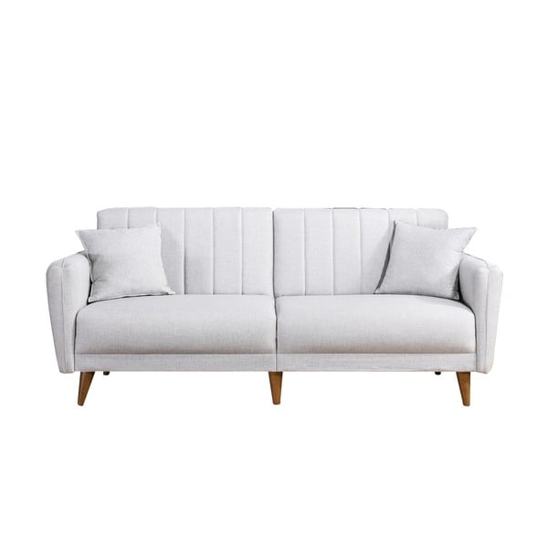 Balts izvelkamais dīvāns Julitta