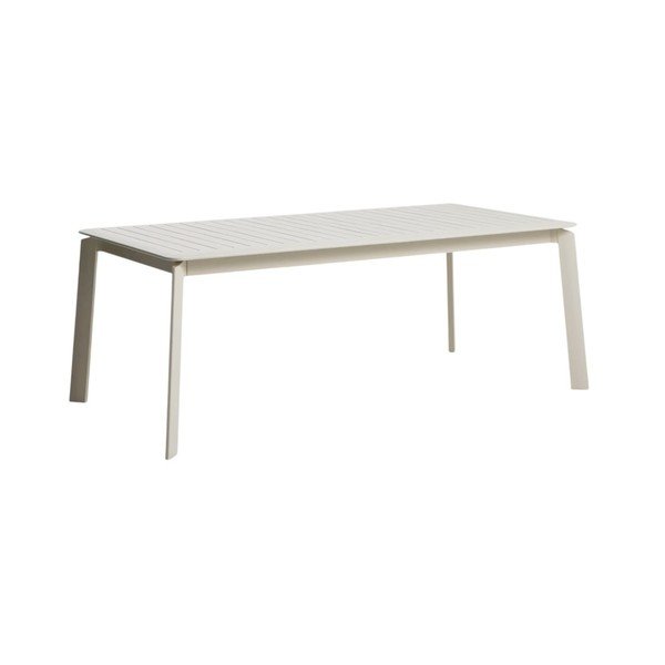 Metāla dārza ēdamgalds 100x205 cm Brela – Kave Home