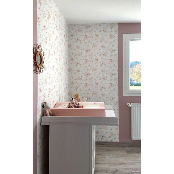 Bērnu tapetes 10 m x 50 cm Watercolour Flowers – Lilipinso-image-3