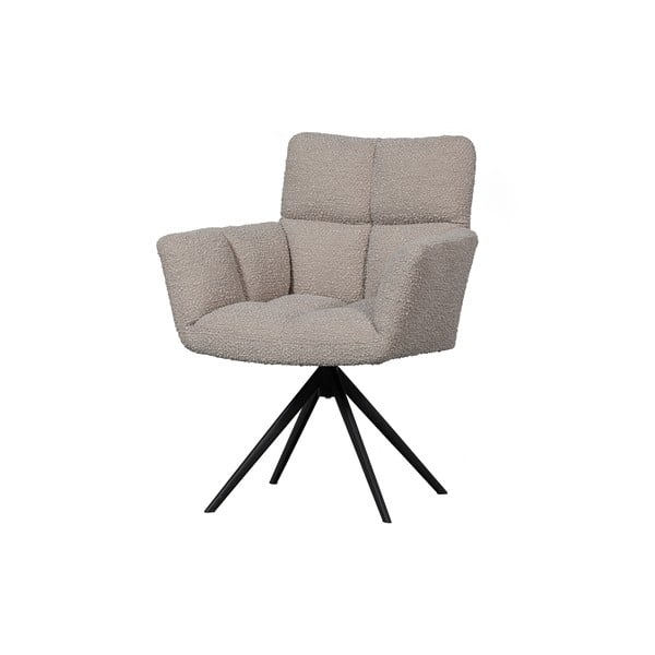 Bēšs polsterēts ēdamistabas krēsls Vinny – WOOOD-image-2