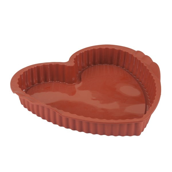 Silikona sirds formas kūka Metaltex, 24 x 23 cm
