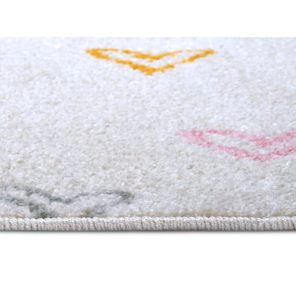Balts bērnu paklājs 120x170 cm Hearts – Hanse Home-image-2