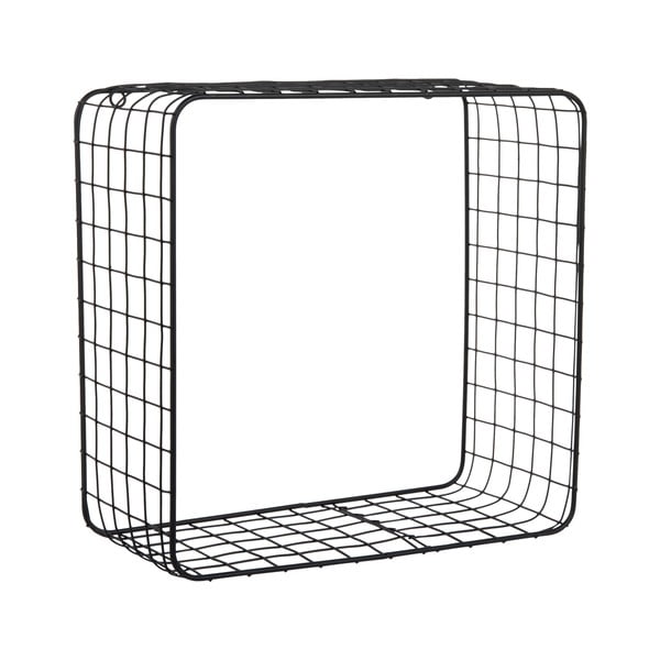 Melni tērauda sienas plaukti (2 gab.) 35 cm Reja – PT LIVING-image-2