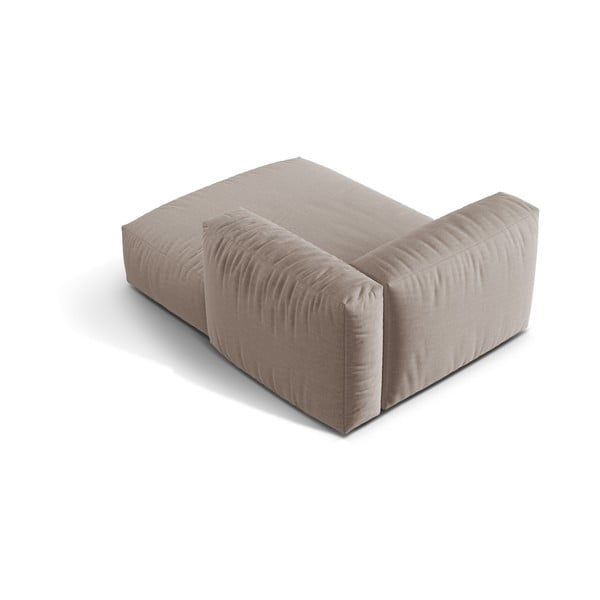 Bēša modulārā dīvāna daļa (ar labo stūri) Martina – Micadoni Home-image-2