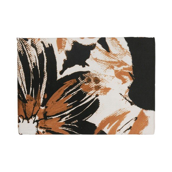 Kokvilnas galdauts 160x160 cm Fleurs – Côté Table-image-1