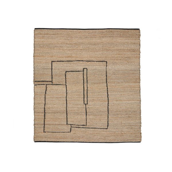 Dabīga toņa divpusējs/ar rokām darināts džutas paklājs 200x300 cm Velira – Kave Home-image-3