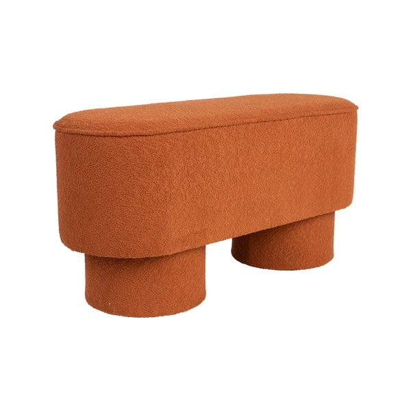 Ķieģeļu sarkans sols no buklē auduma Marcos – White Label-image-2