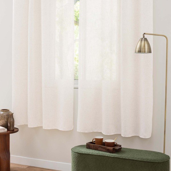 Krēmkrāsas aizkars 140x240 cm Pauline – douceur d'intérieur-image-2