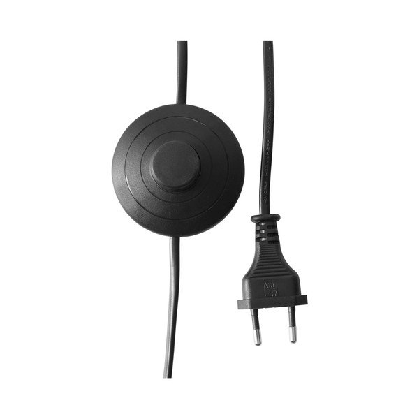Krēmkrāsas/misiņa krāsas tekstila stāvlampa ar saliekamu konstrukciju (augstums 155 cm) Kate – Ellos Home-image-4