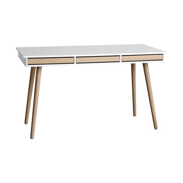 Ozolkoka imitācijas darba galds 137x60 cm Mistral – Hammel Furniture