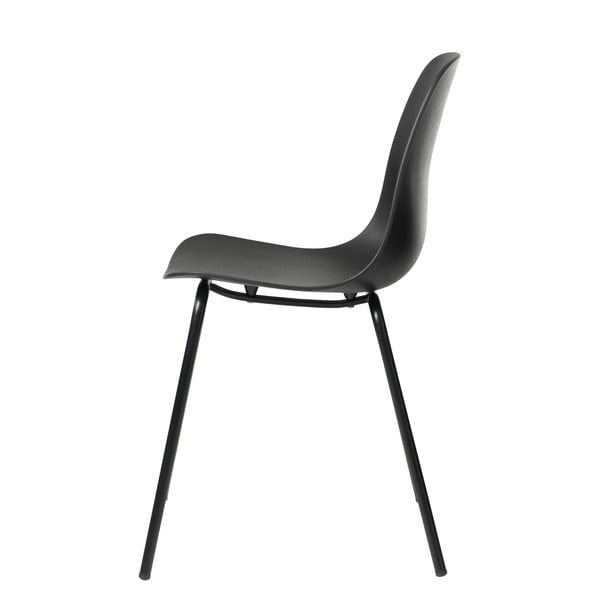 Melns pusdienu krēsls Unique Furniture Whitby-image-4