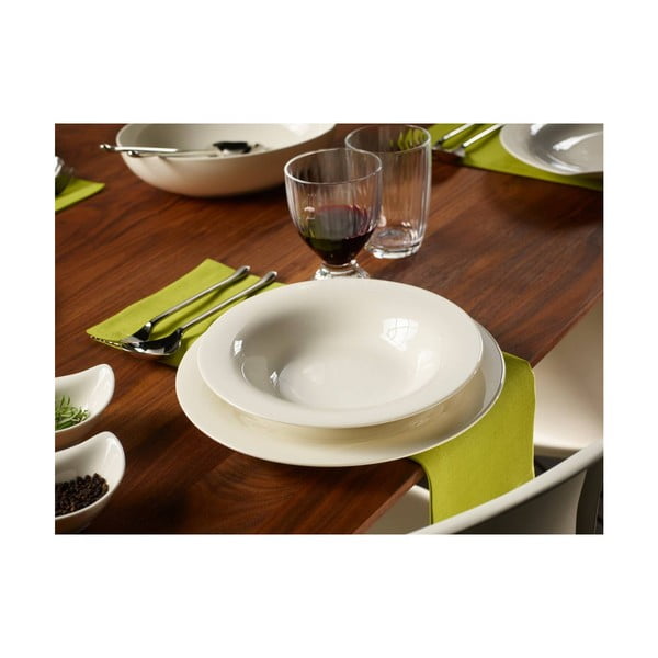 Balts porcelāna dziļais šķīvis Villeroy & Boch New Cottage, ⌀ 23 cm-image-2