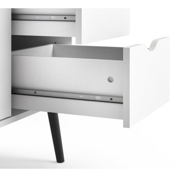 Melnbalta kumode Tvilum Oslo, 147 x 82 cm-image-1