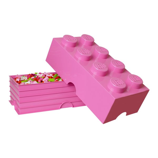 Tumši rozā glabāšanas kaste LEGO®-image-2