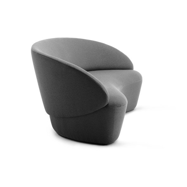 Pelēks vilnas dīvāns EMKO Naïve, 162 cm-image-3
