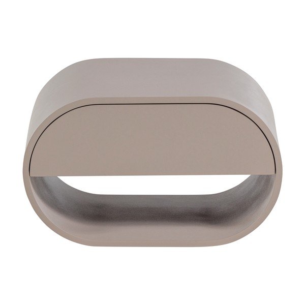 Pelēkbēšs daudzlīmeņu sienas plaukts 39 cm Momo – WOOOD