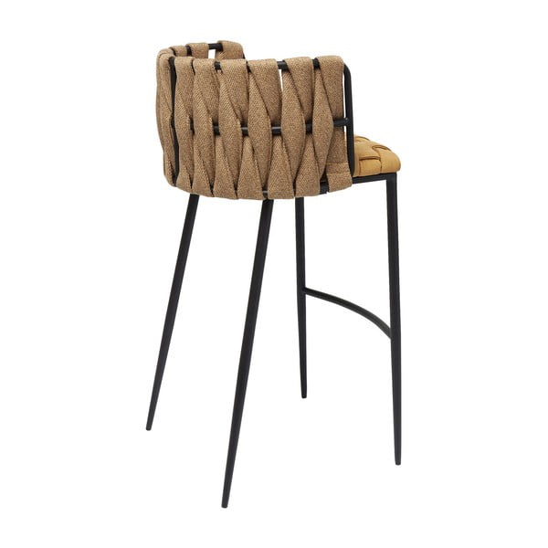 2 dzeltenu bāra krēslu komplekts Kare Design Cheerio-image-2