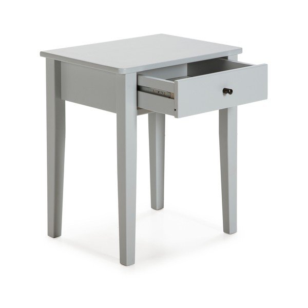 Gaiši pelēks priedes masīvkoka naktsskapītis Bart – Marckeric-image-2