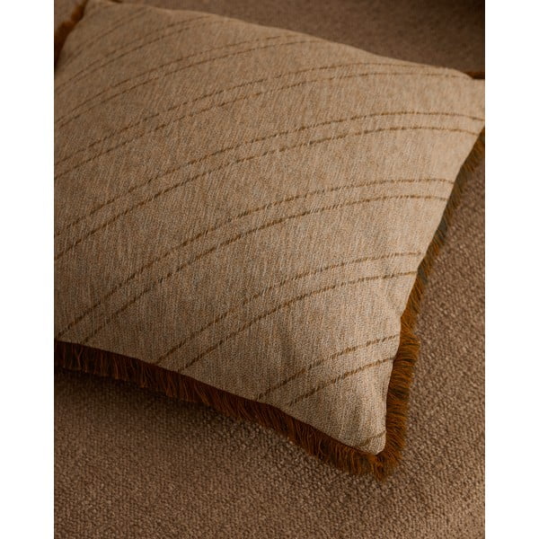 Kokvilnas spilvendrāna 45x45 cm Cral – Kave Home-image-1