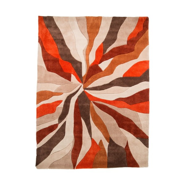 Oranžs paklājs Flair Rugs Splinter, 120 x 170 cm