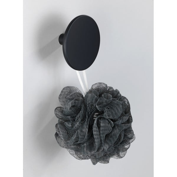 Matēts melns sienas āķis Wenko Melle, ⌀ 8 cm-image-1