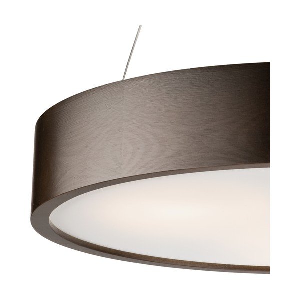 Tumši brūna piekaramā lampa no stikla ø 47 cm Eveline – LAMKUR-image-2