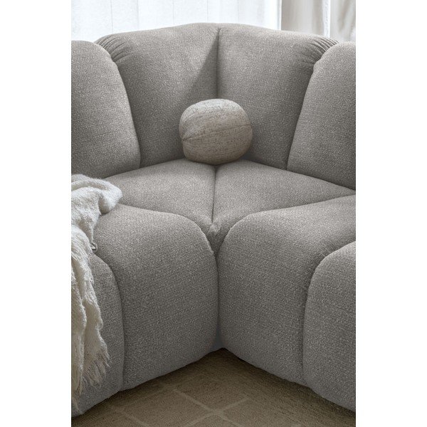 Gaiši pelēks stūra dīvāns Shell – Miuform-image-2