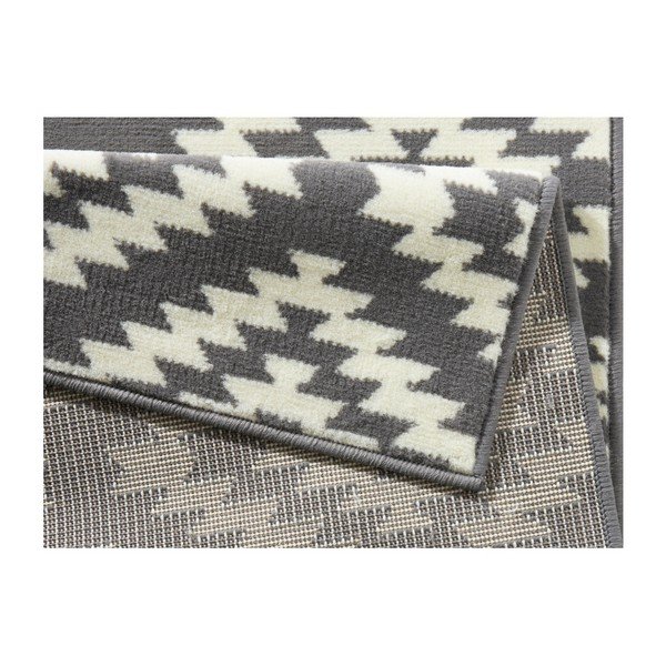 Pelēks un balts paklājs Hanse Home Basic Nordic, 80 x 350 cm-image-3