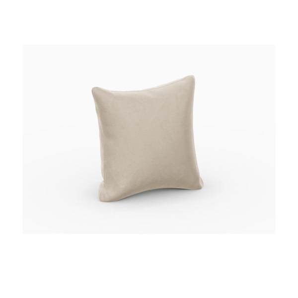 Bēšs samta spilvens modulārajam dīvānam Rome Velvet – Cosmopolitan Design -image-1
