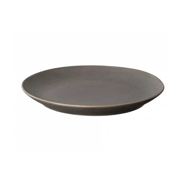 Tumši brūns keramikas šķīvis ø 26 cm Kumi – Blomus