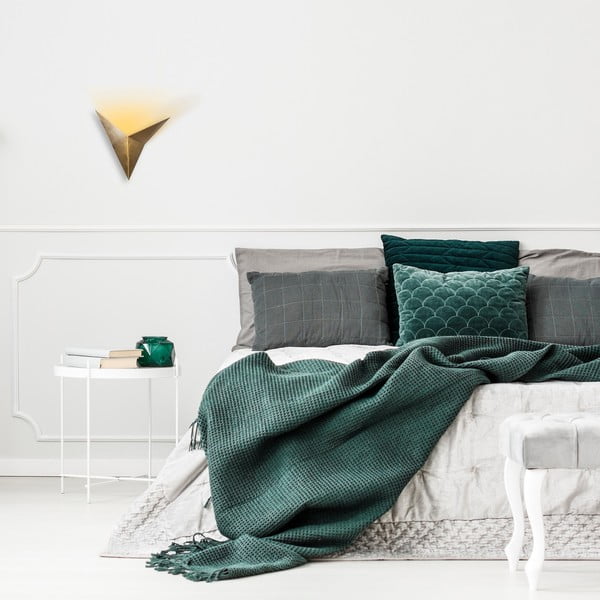 Zelta krāsas sienas lampa Bird – Opviq lights-image-1