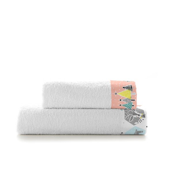 2 bērnu dvieļu komplekts Moshi Moshi Winter-image-1