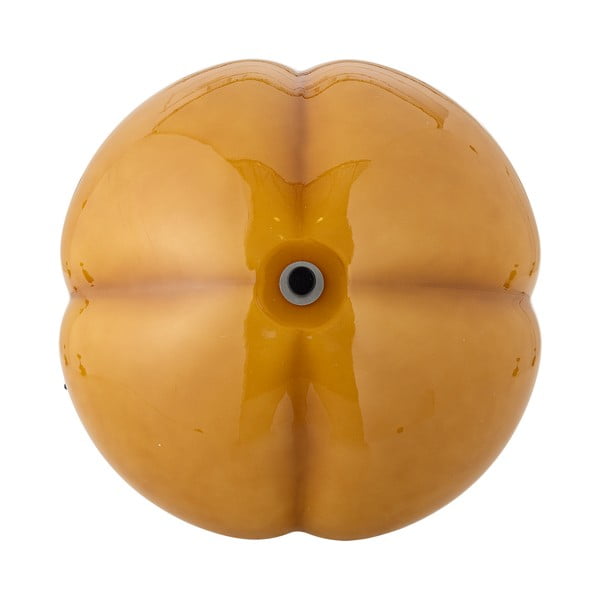 Okera dzeltena galda lampa ar stikla abažūru (augstums 46,5 cm) Kinoko – Bloomingville-image-4