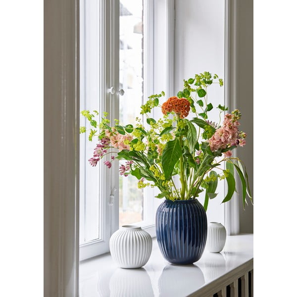 Balta keramikas vāze Kähler Design Hammershoi, augstums 10 cm-image-1