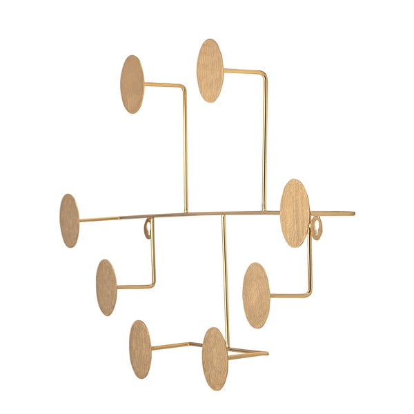 Metāla sienas pakaramais zelta krāsā Fia – Bloomingville-image-3
