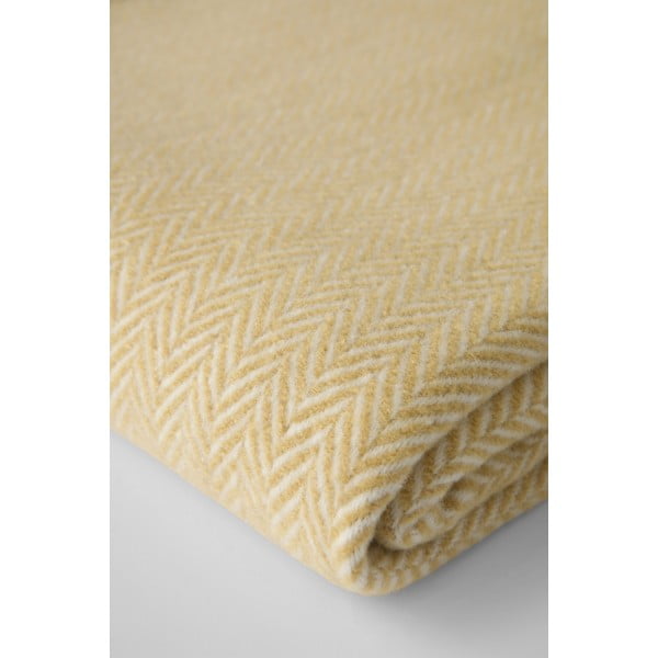 Pelēkbrūns pleds ar kokvilnu Euromant Skyline, 140 x 180 cm-image-1