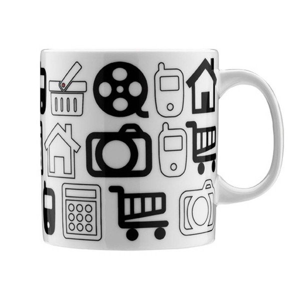 Porcelāna krūze Ikonas, 275 ml