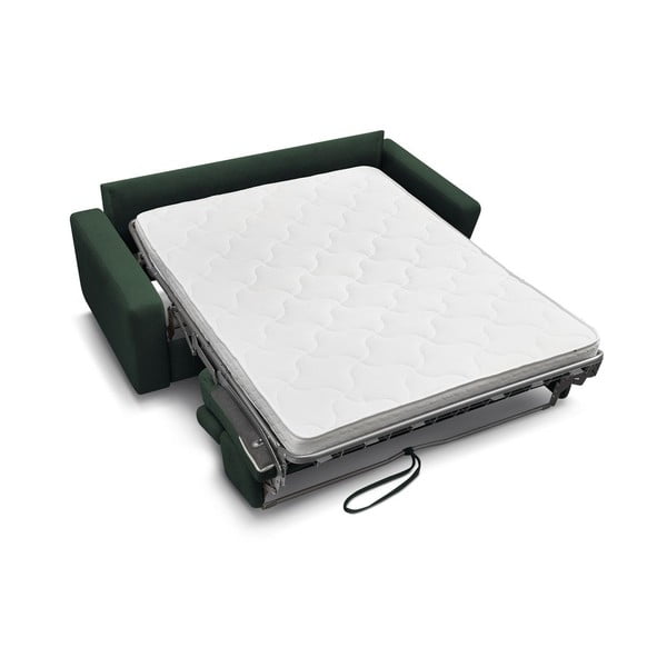 Tumši zaļš salokāms dīvāns 195 cm Monaco – Bobochic Paris-image-4